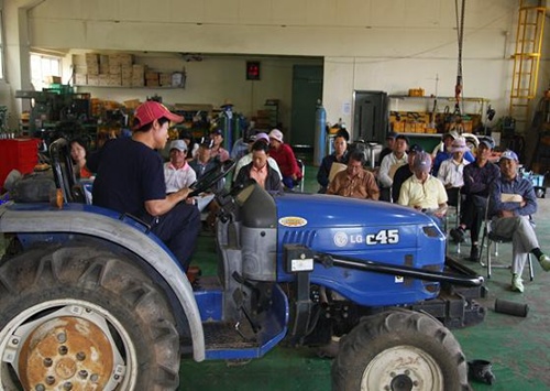 6기 농기계 현장 이용기술 교육