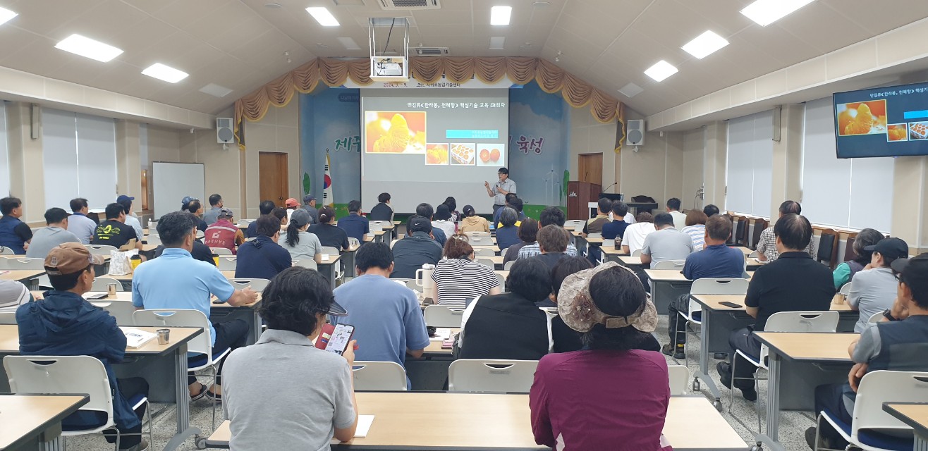 2024년 감귤분야 핵심기술교육(만감류 I반: 한라봉, 천혜향 중점)