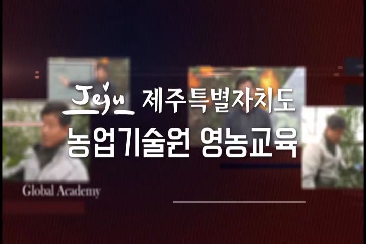 제주특별자치도 농업기술원 영농교육(7~8월 만감류 재배기술 교육)