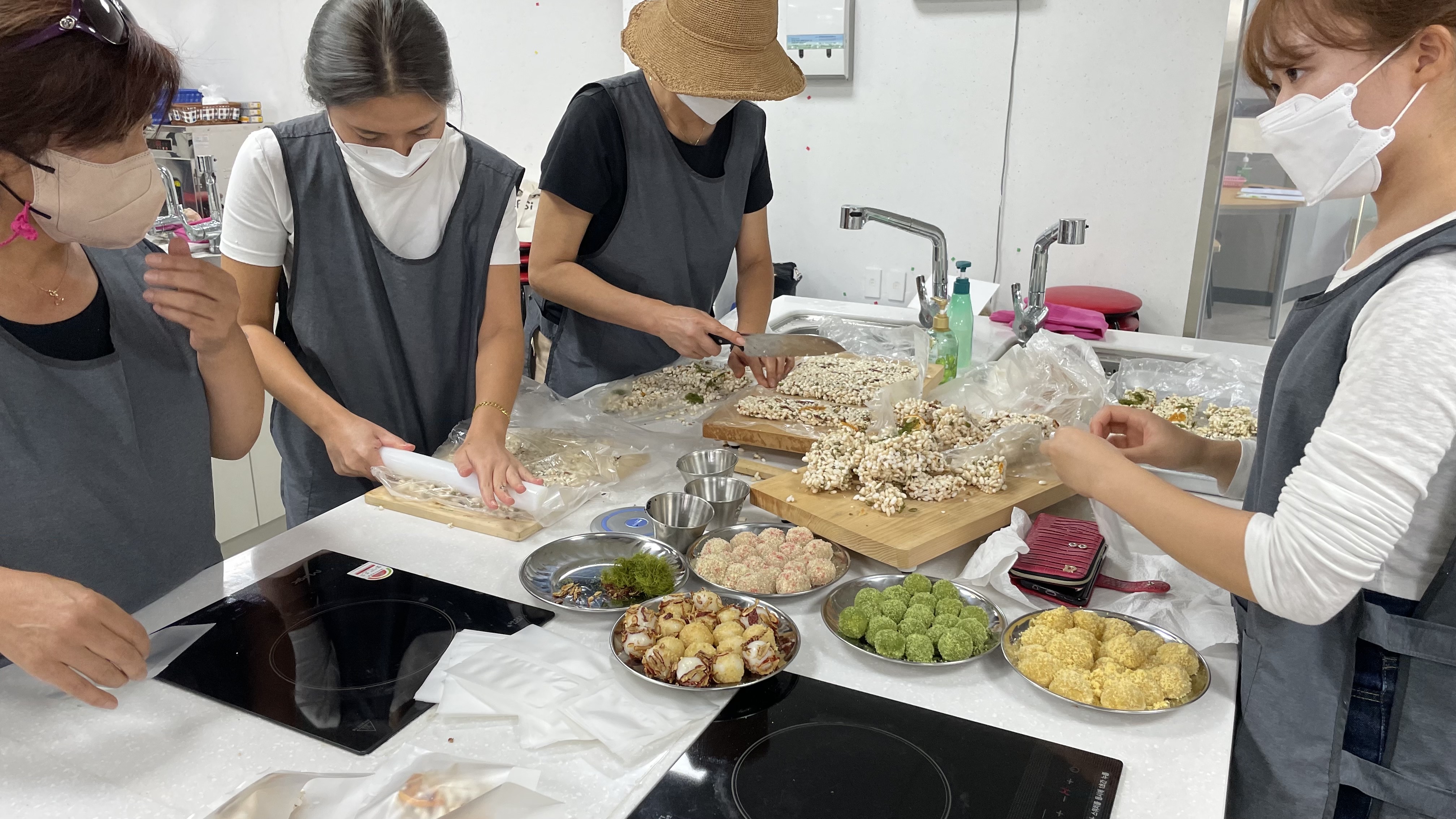 추석맞이 우리 쌀 활용 전통다과 실습 교육