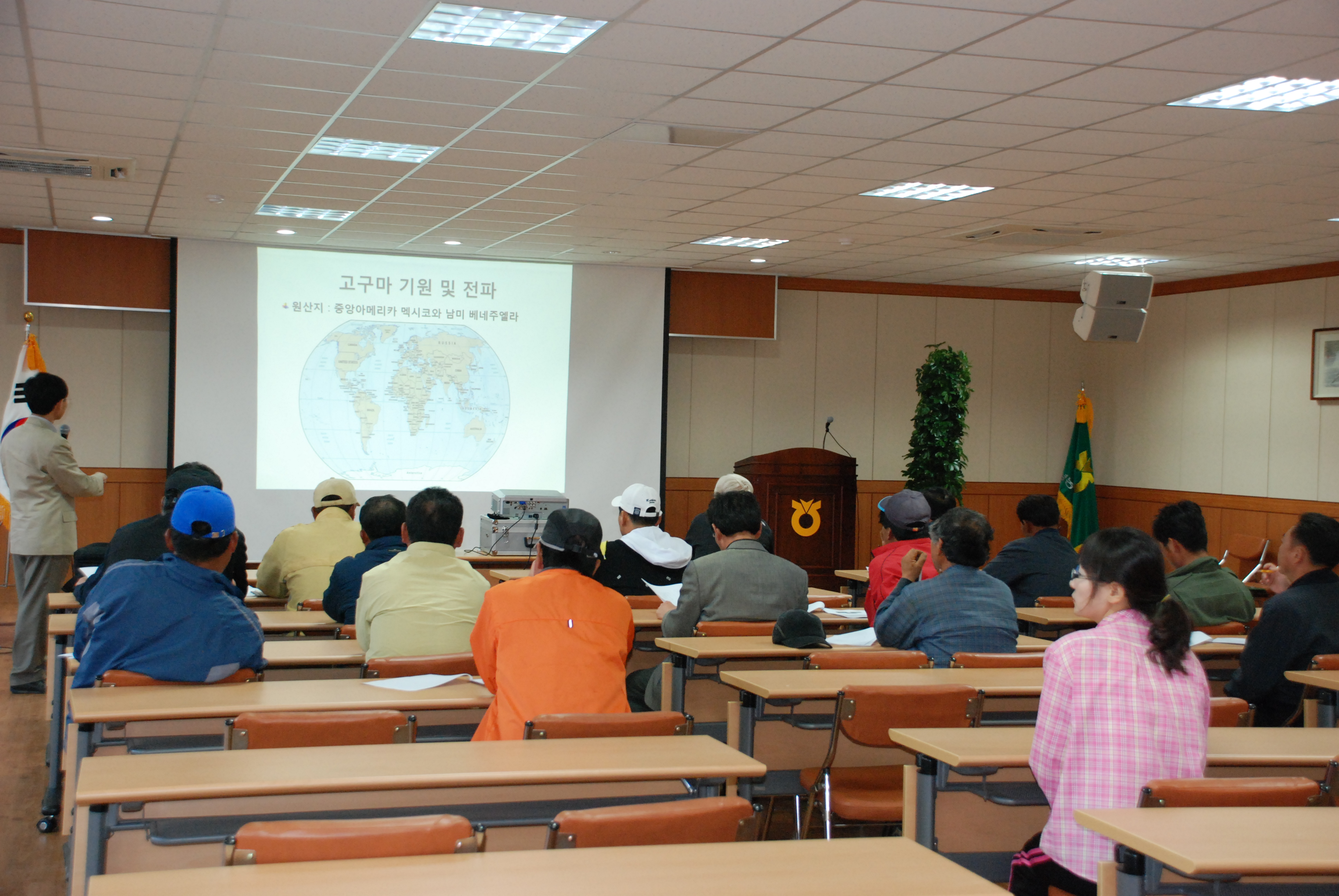 4월 27일 고구마 교육현장
