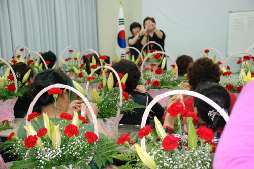 도시농업 활성화 생활원예강좌(화훼장식)2