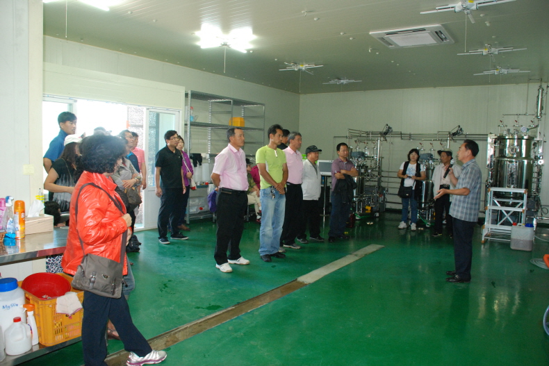 예산 친환경농업대학 학생 방문