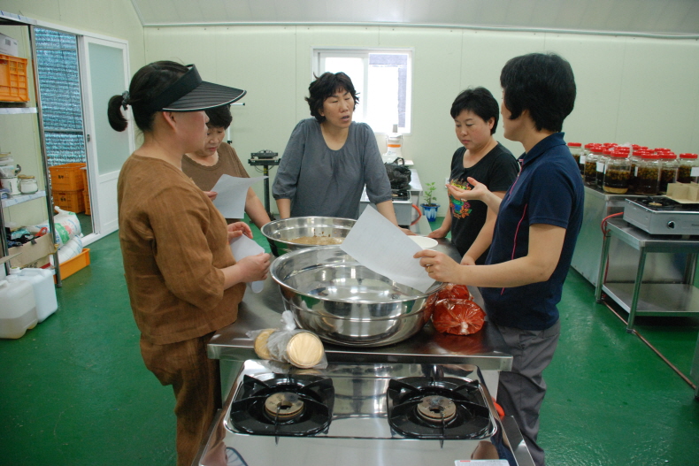 지역농산물 가공교육 - 구좌읍 세화리