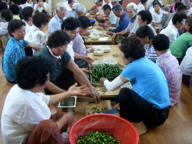농촌건강장수마을 주민교육-난산리