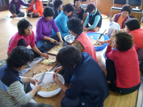 지역농특산물이용 전통음식교육