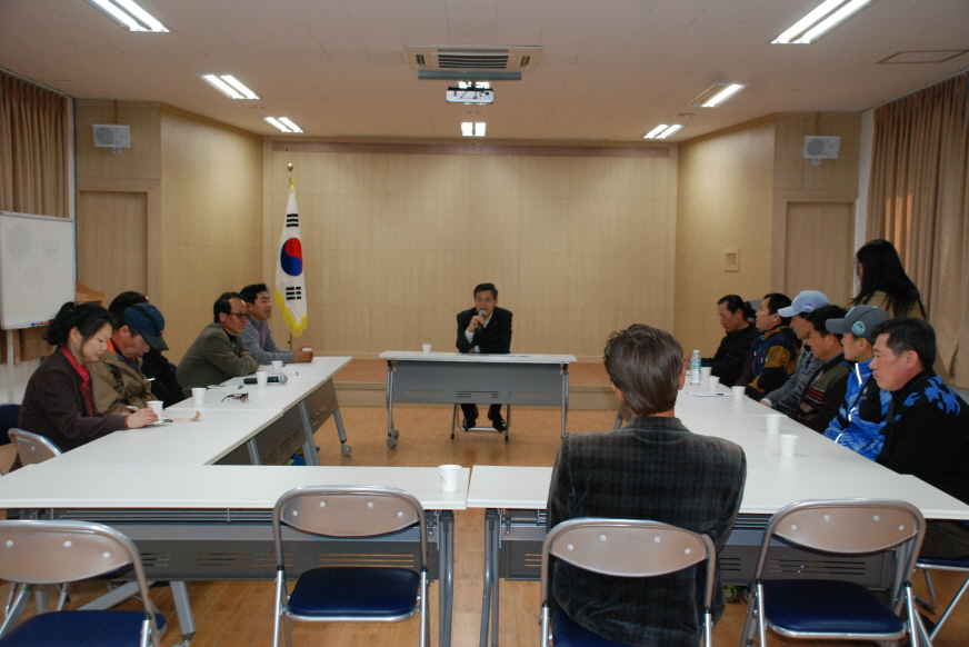 함평군 신광면 농업경영인 방문